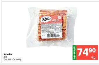 Coop Extra X-tra kassler erbjuda