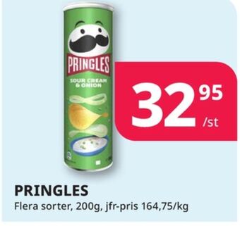 Tempo Pringles chips erbjuda