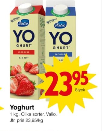 Valio yoghurt
