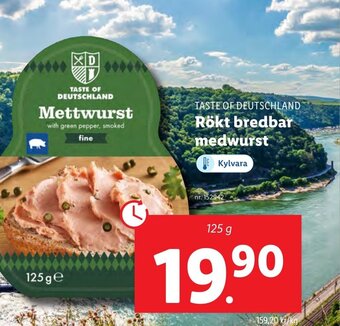 TASTE OF DEUTSCHLAND Rökt bredbar medwurst