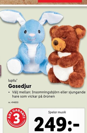 Lidl Gosedjur erbjuda