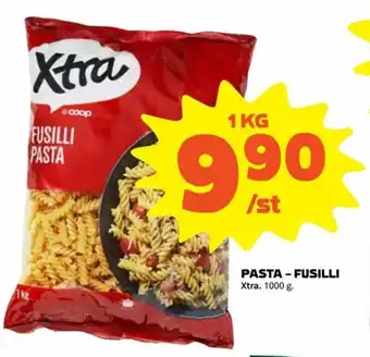 Coop Extra Xtra Pasta - Fusilli 1kg erbjuda