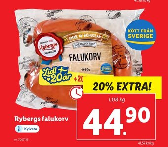 Lidl Rybergs falukorv erbjuda