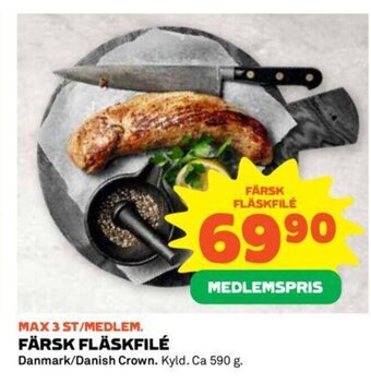 Coop FÄRSK FLÄSKFILÉ erbjuda