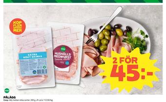 Coop Pålägg erbjuda