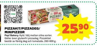Stora Coop Pizzakit/pizzadeg/ minipizzor erbjuda