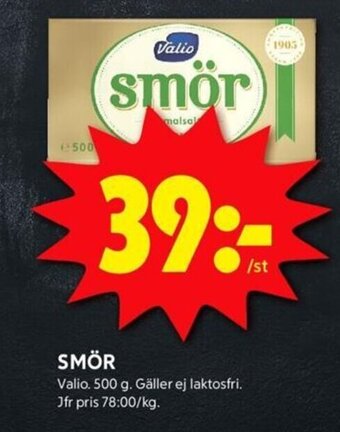 ICA Kvantum SMÖR Valio erbjuda