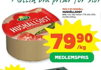 Stora Coop Hushållsost erbjuda