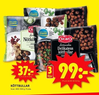 ICA Kvantum KÖTTBULLAR Scan erbjuda