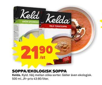 Stora Coop Soppa/ekologisk soppa erbjuda