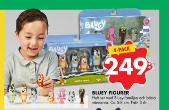 ÖoB Bluey figurer erbjuda