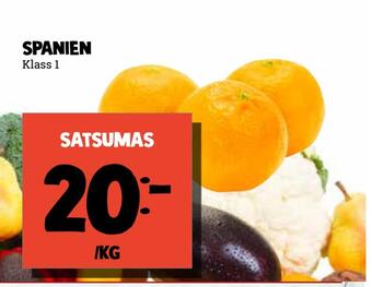 MatArket Satsumas erbjuda