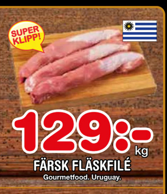 Nya Pulsen Färsk fläskfilé erbjuda