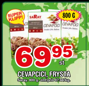 Nya Pulsen Cevapcici, frysta erbjuda