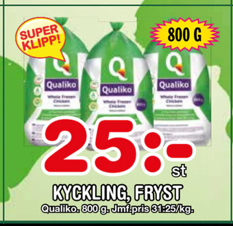 Nya Pulsen Kyckling, fryst erbjuda