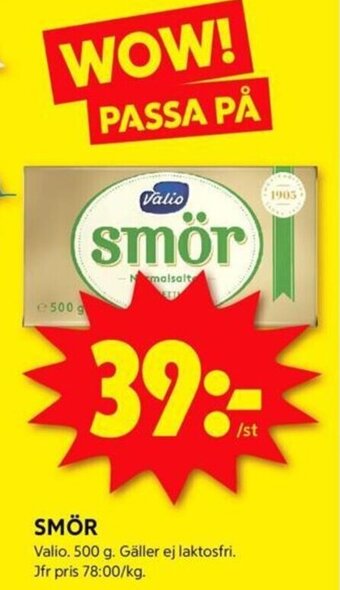 ICA Kvantum SMÖR Valio erbjuda