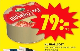ICA Kvantum HUSHÅLLSOST Arla erbjuda