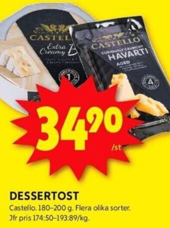 DESSERTOST Castello