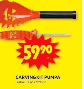 ICA Kvantum CARVINGKIT PUMPA erbjuda
