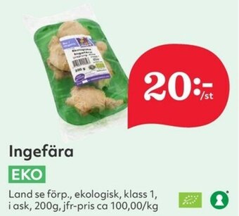 Hemköp Ingefära erbjuda