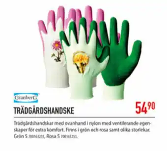 Järnia Granberg Magic Garden Arbetshandskar erbjuda