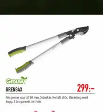 Järnia Grouw Grensax erbjuda