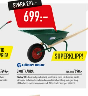 Hörby Bruk Skottkärra
