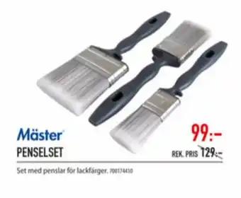 Järnia Mäster Penslar erbjuda