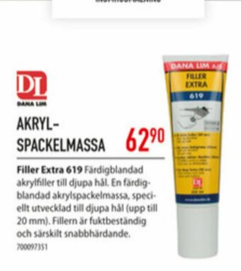Järnia Dana Lim Spackel erbjuda