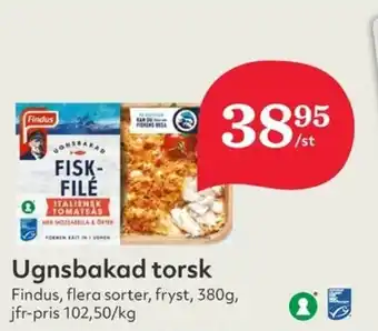 Findus Ugnsbakad torsk 380g