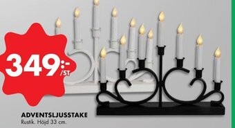 ÖoB ADVENTSLJUSSTAKE erbjuda