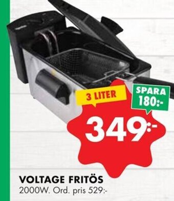 ÖoB VOLTAGE FRITÖS erbjuda