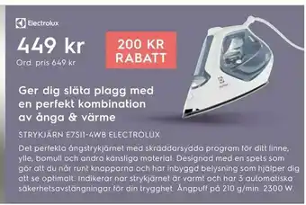 Strykjärn e7si1-4wb