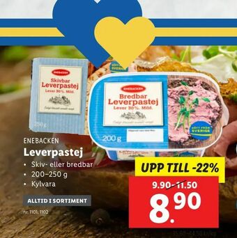Lidl Leverpastej erbjuda