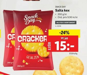 Lidl Salta kex erbjuda