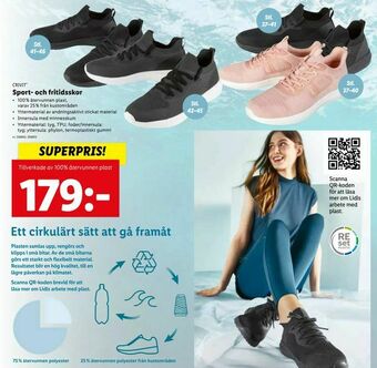 Lidl Sport- och fritidsskor erbjuda