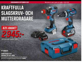 Tools Blå Verktygsset erbjuda