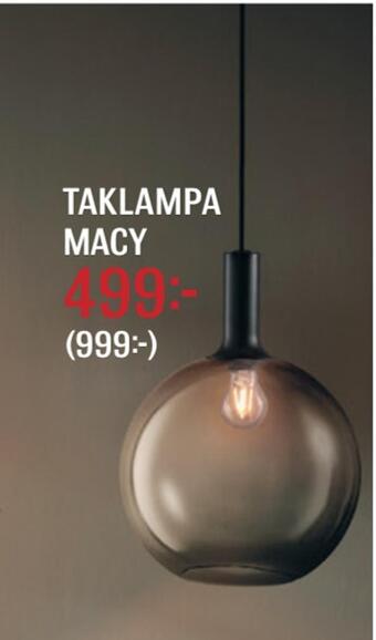 Mio Taklampa macy erbjuda