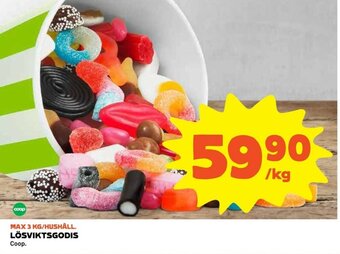 Coop Coop Lösviktsgodis erbjuda
