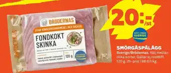 Brödernas Smörgåspålägg 120g