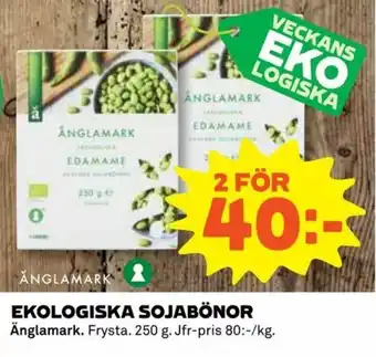 Coop Daglivs Änglamark Ekologiska Sojabönor 250g erbjuda