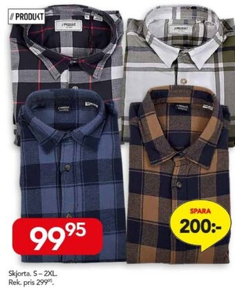 Bo Ohlsson Skjorta. S-2XL erbjuda