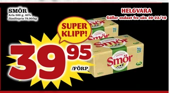 Nya Pulsen Smör erbjuda