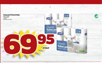 Nya Pulsen Toalettpapper erbjuda