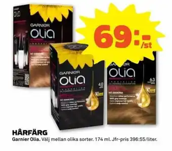 Stora Coop Garnier Olia Hårfärg 174ml erbjuda