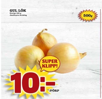 Nya Pulsen GUL LÖK erbjuda