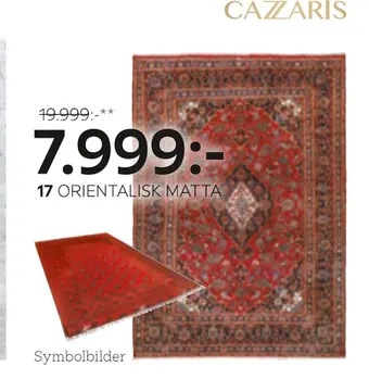 XXXLutz Orientalisk matta erbjuda