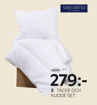 XXXLutz Täcke och kudde set erbjuda