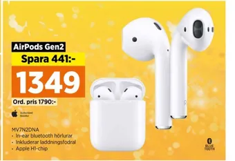 Power Apple headset erbjuda