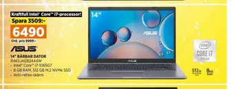 Power Asus laptop erbjuda